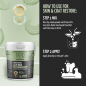 Preview: TAURO PRO LINE – Ultra Natural Care | Ultimate Repair Clay Mask – intensive Regeneration für Haut & Fell von Hunden & Katzen - 450 g